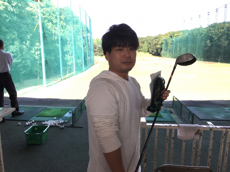 ゴルフの練習場