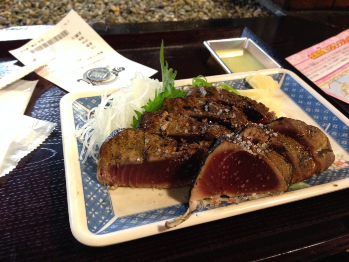 カツオのたたき