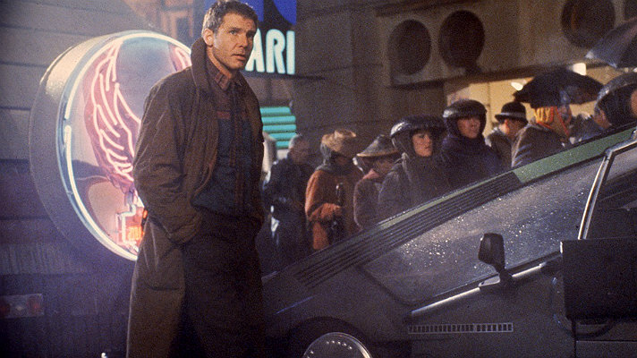 「ブレードランナー」のワンシーン