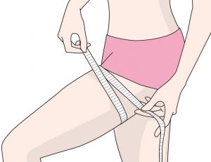 サイズを測る
