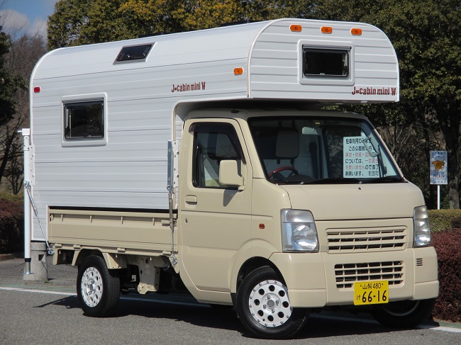 軽キャンピングカーJ-cabinminiW