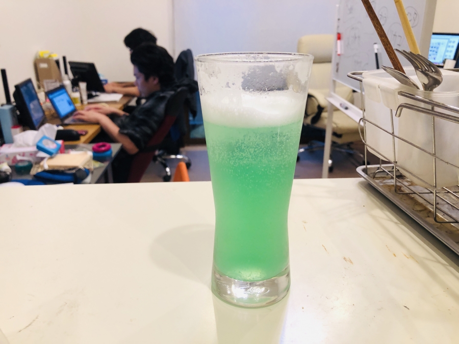 BCAAを炭酸で割ったもの